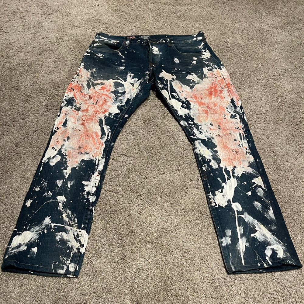 PRPS Noir Jeans - Japan Demin Redline Painted